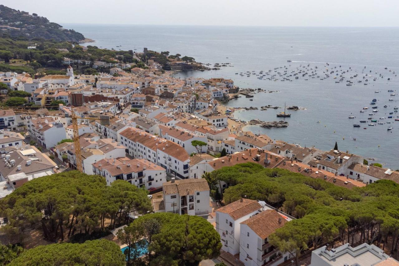 Apartamentos Casa Marea Calella Palafrugell Con Parking 卡莱利亚德帕拉弗鲁赫尔 外观 照片